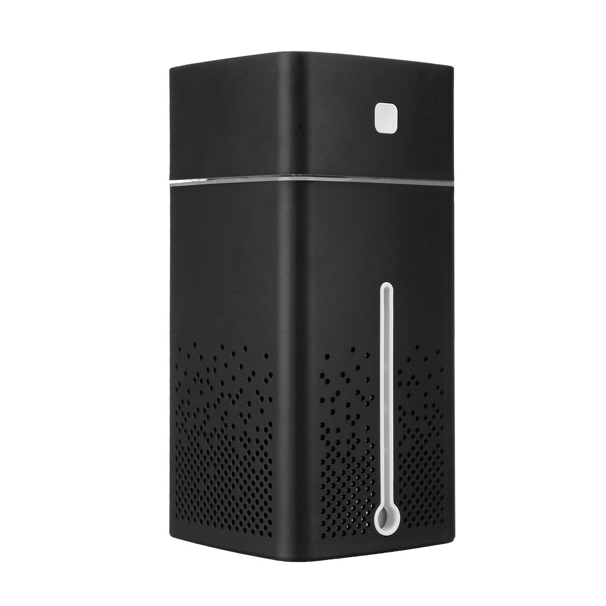 Air Purifier Humidifier in sleek black design, featuring a modern look and efficient mist spray functionality.