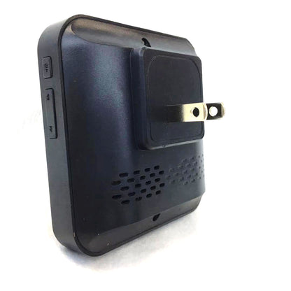 Video Doorbell Smart Wireless WiFi Security Door Bell device with power plug and buttons on the side.