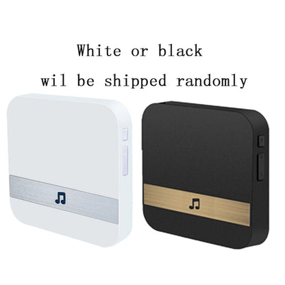 Video Doorbell Smart Wireless WiFi Security Door Bell in black and white colors, shipped randomly.