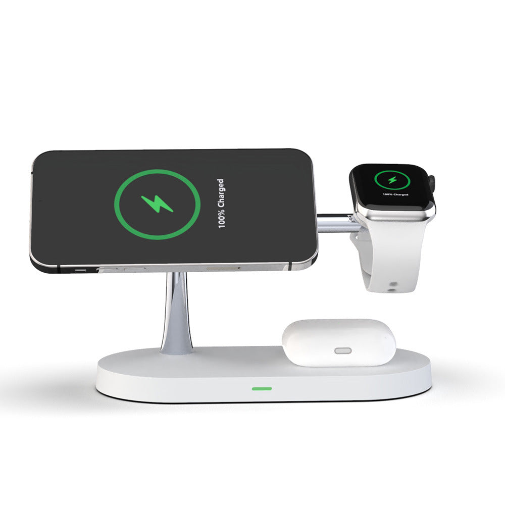 5-in-1 Magnetic Wireless Charger – 15W Fast Charge