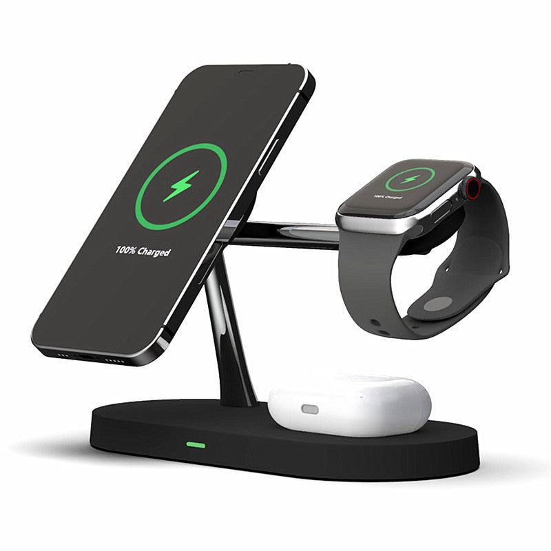 5-in-1 Magnetic Wireless Charger – 15W Fast Charge