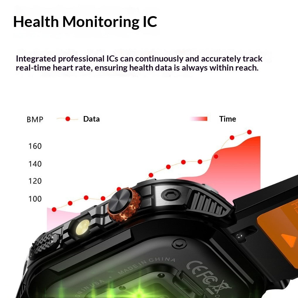 K70A Smartwatch – Heart Rate &amp; Bluetooth Calls
