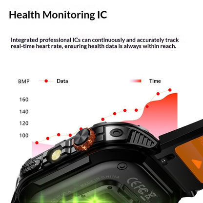 K70A Smartwatch – Heart Rate &amp; Bluetooth Calls