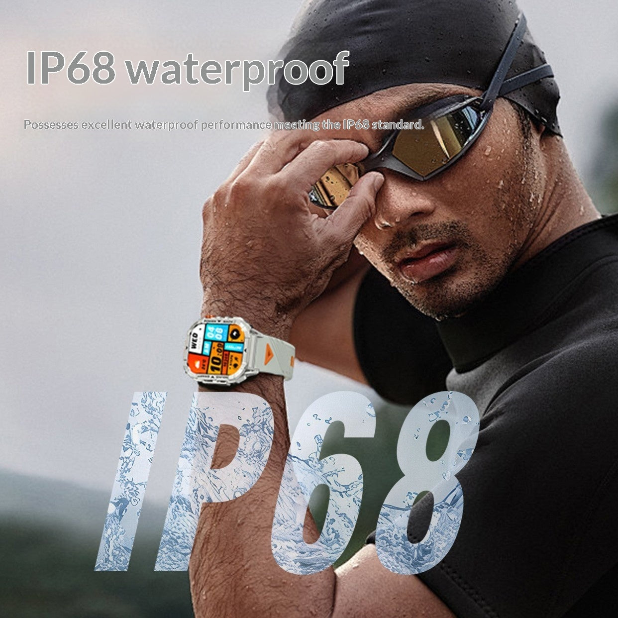 K70A Smartwatch – Heart Rate &amp; Bluetooth Calls
