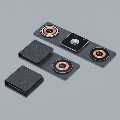 3-in-1 Magnetic Wireless Charger – iPhone, iWatch &amp; AirPods