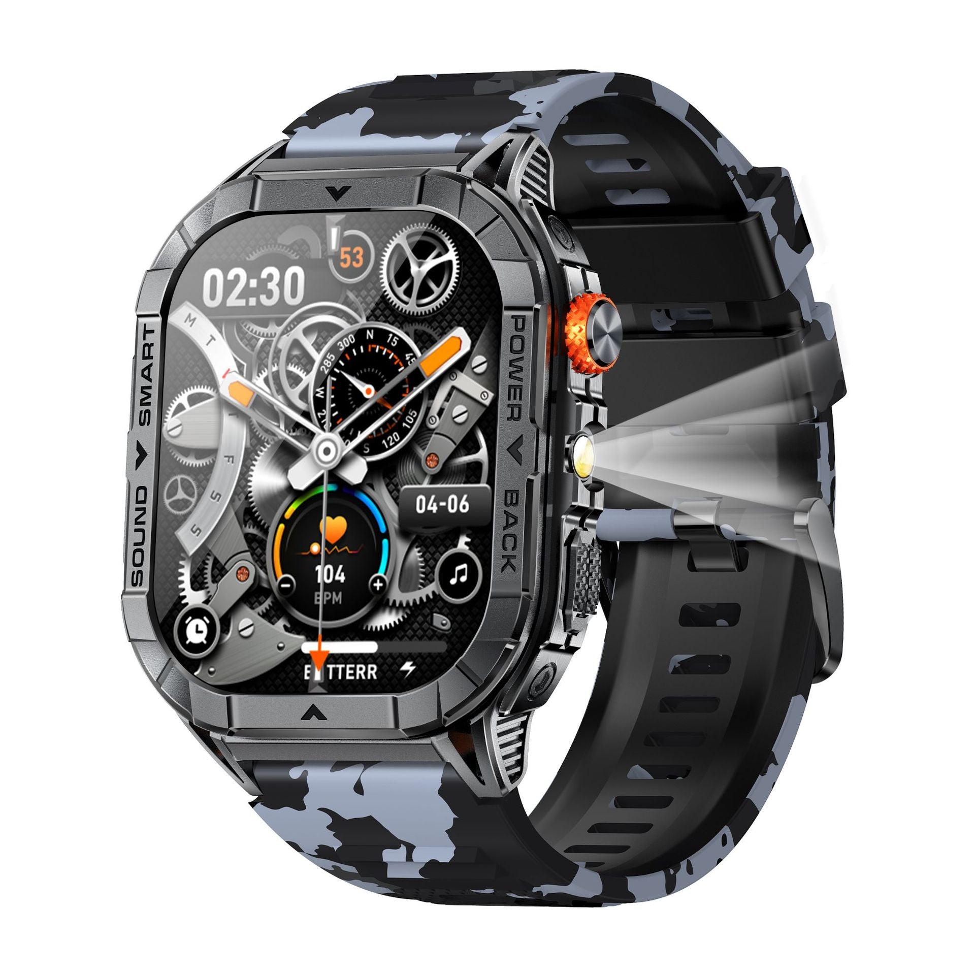 K70A Smartwatch – Heart Rate &amp; Bluetooth Calls