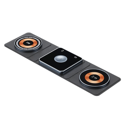 3-in-1 Magnetic Wireless Charger – iPhone, iWatch &amp; AirPods